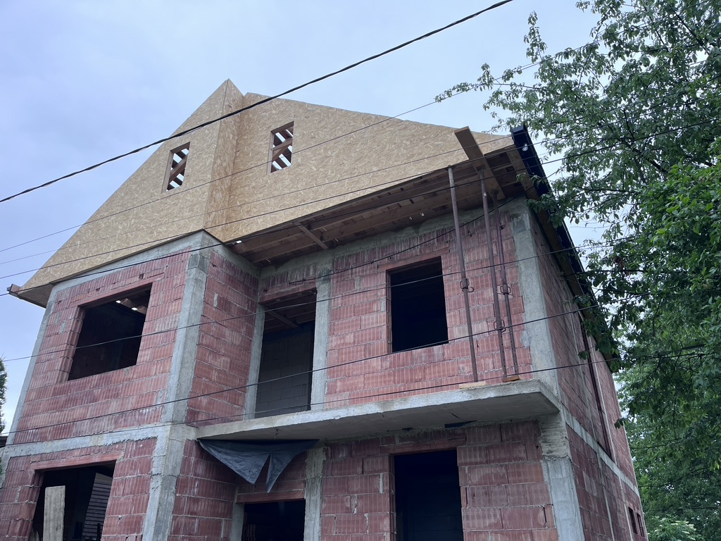 Construction maison Bruxelles chantier